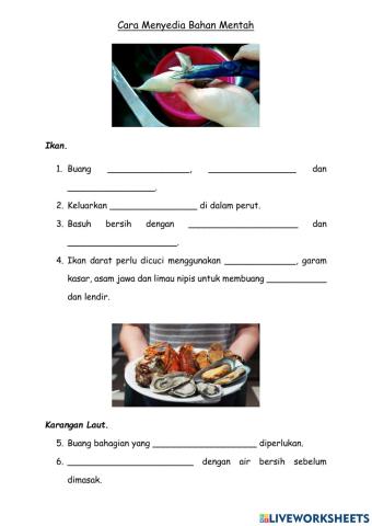 Cara Menyedia Bahan Mentah