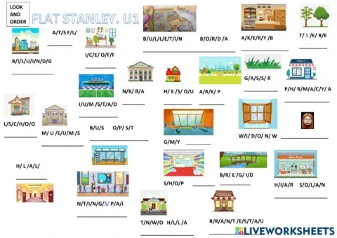 Places and flat stanley