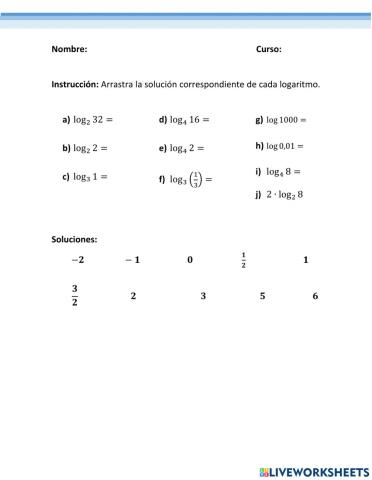 Cálculo de logaritmos
