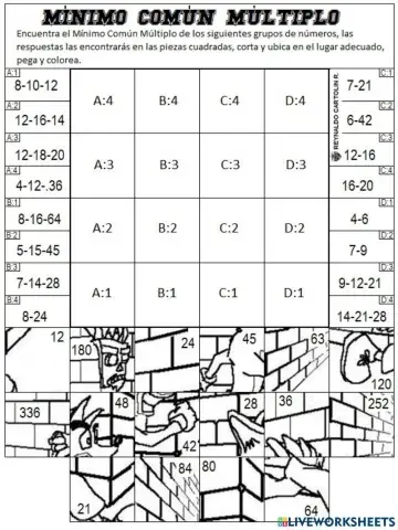 Minimo comun multiplo