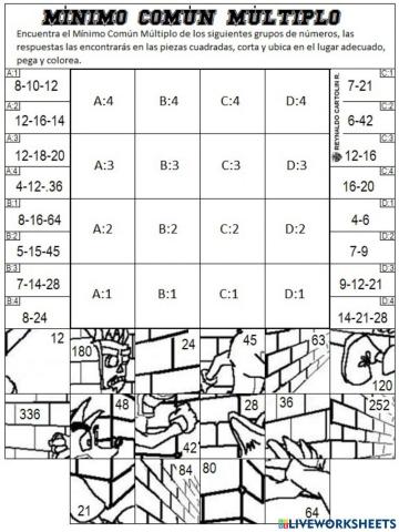 Minimo comun multiplo
