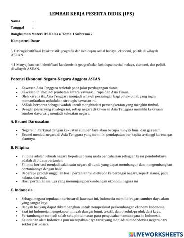 LKPD IPS potensi ekonomi