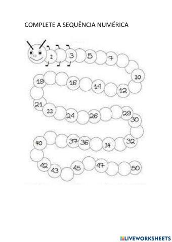 Sequência numérica