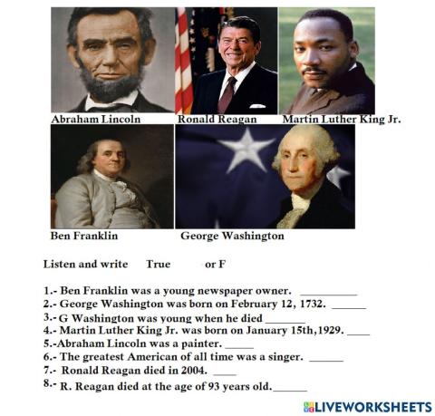 The greatest americans of all time