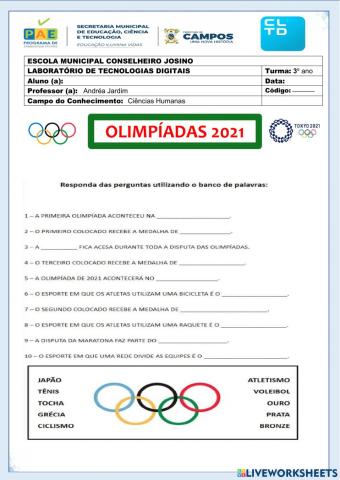 Olimpiadas 2021