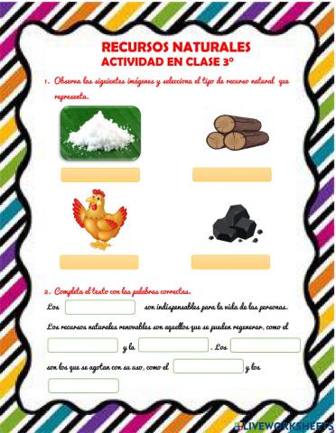 Los Recursos Naturales