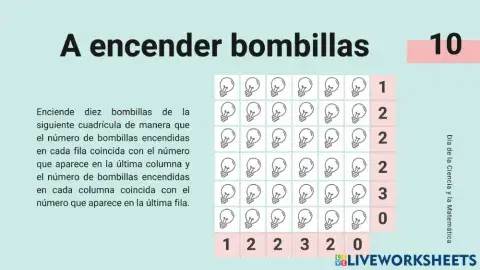 A encender bombillas 1