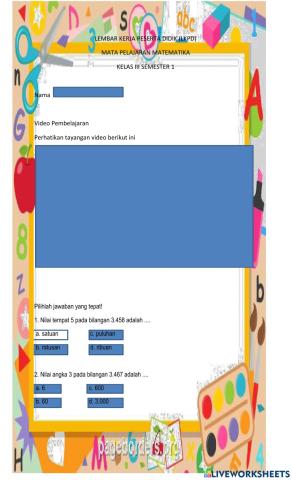 Pengurangan dan penjumlahan Matematika