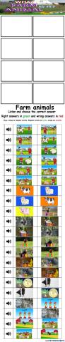 What is it? Farm animals