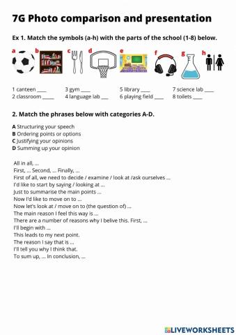 Photo comparison and presentation