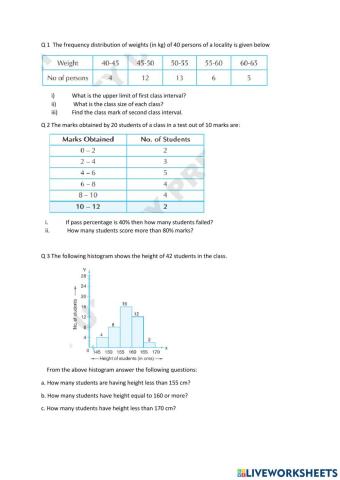 Data Handling  class 8