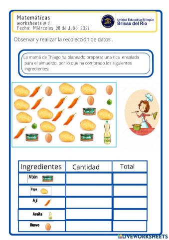 Recolección de datos