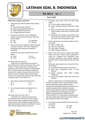 Teks Berita seri 1 (10 PG)