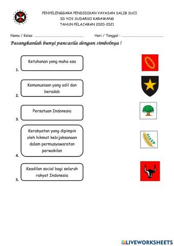 Pancasila dan lambangnya