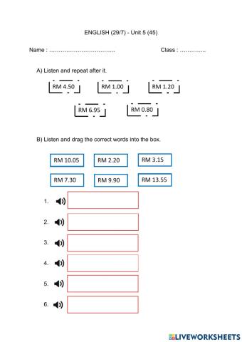 Food and Health (Listening)