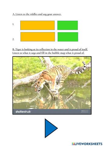 Unit 8: How the tiger got its stripes