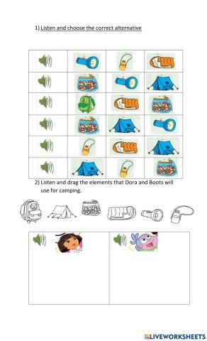 Doras goes to comping