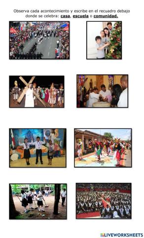 Acontecimientos Familiares