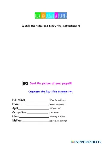 How to create my Puppet