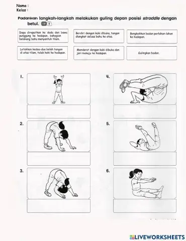 Guling Depan Posisi -Straddle-