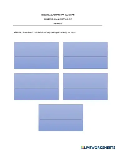 Pendidikan jasmani kssrpk tahun 6