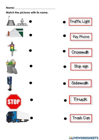 Around town - Street features