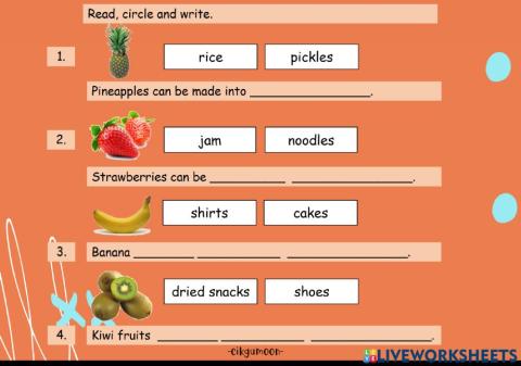 Yummy Fruits page 46