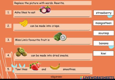 Yummy Fruits page 47