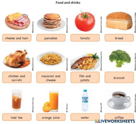 Foods and drinks