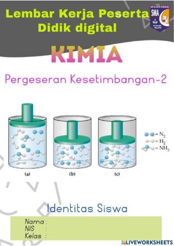 Pergeseran kesetimbangan -2