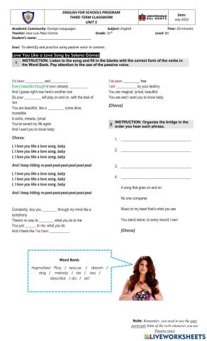 Passive Voice with Present Perfect