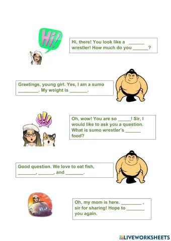 Sumo Style (Year 5, Unit 5, Page 54)