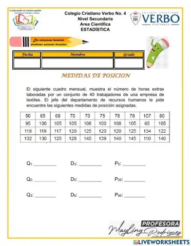 Medidas de posición