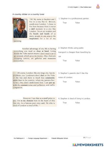 31101 7 City or country