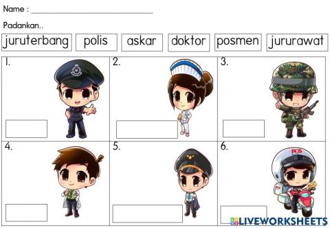 Pekerjaan beruniform