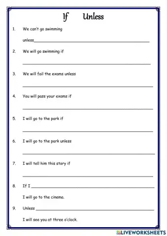 If Unless