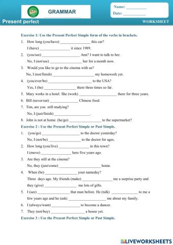 Present perfect 2-Ms Phuong