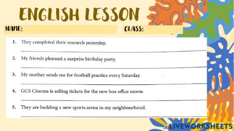 Unit 6 passive voice