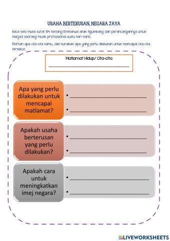 Usaha Berterusan, Negara Jaya