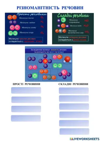 Різноманітність речовин