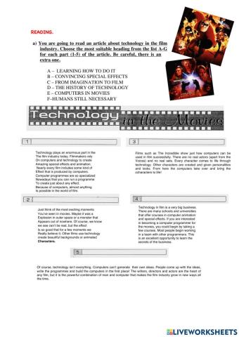 Transition thematic unit 2 - 3