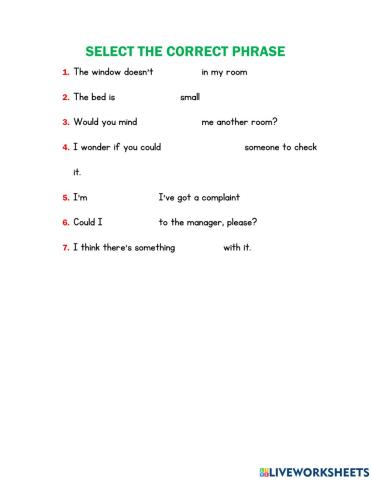 Unit 7d- preintermediate