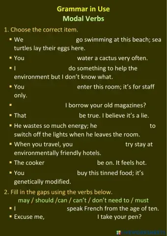 Spotlight 10 (Grammar in Use)