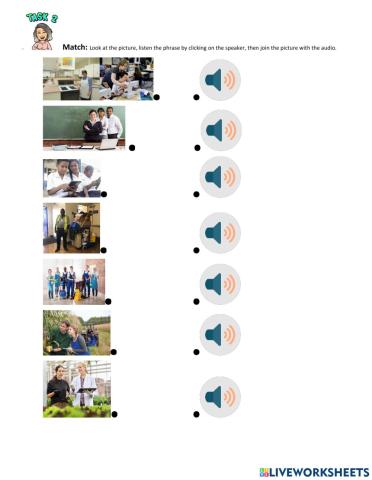 People at the school