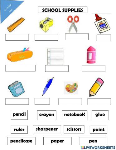 School supplies