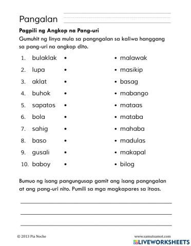 PANG-URI POST SYNCHRONOUS