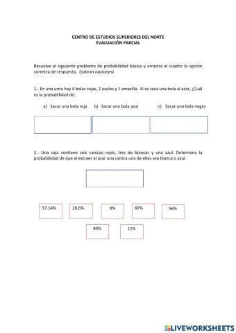 Examen parcial probabilidad