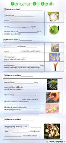 Pencaran biji benih tumbuhan