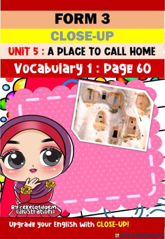 Close-up Unit 5 (page 60: Vocabulary 1)