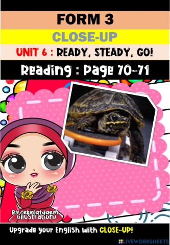 Close-up Unit 6 (page 70-71: Reading)